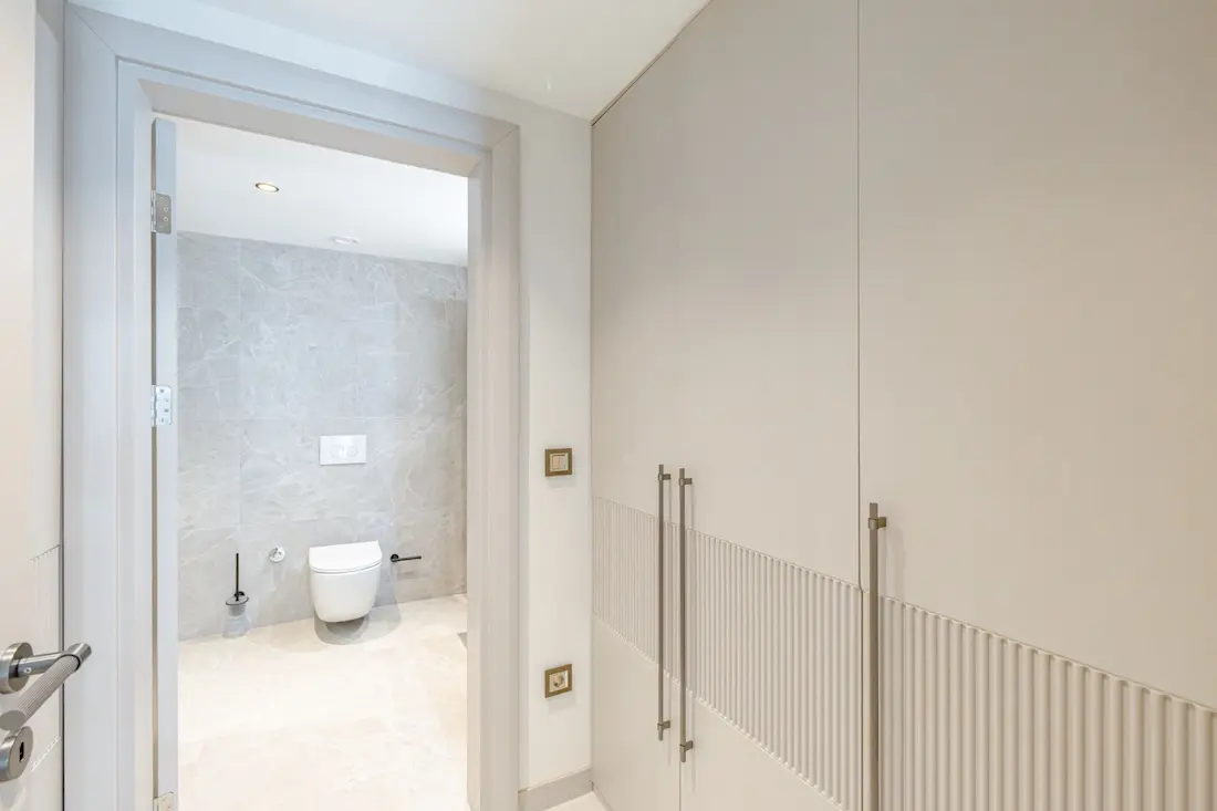 Fitted bathroom